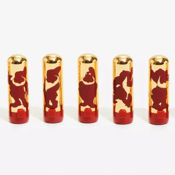 Disney Snow White 1937 Collection Mini Lipstick Set by Besame RARE NEW/SEALED - Picture 5 of 9